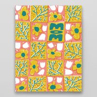 Mom Squares - Blue