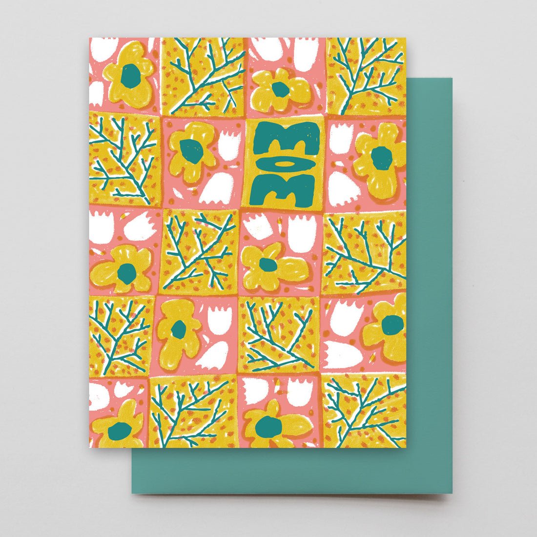 Mom Squares - Blue